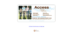 Desktop Screenshot of accessmed.ca